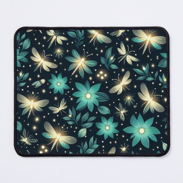 Item preview, Glowing Teal Night designed and sold by LyssasMindArt.