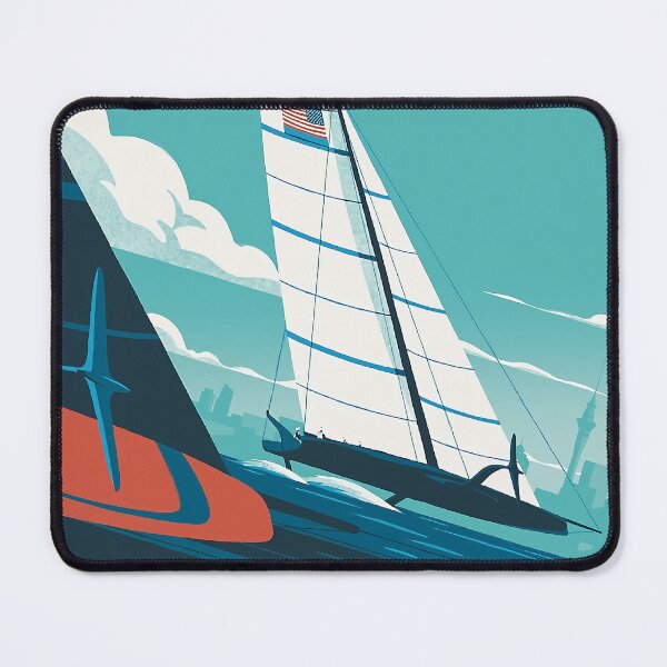 Item preview, America's Cup American Magic Poster Auckland 2021 designed and sold by KELAPAGADING.