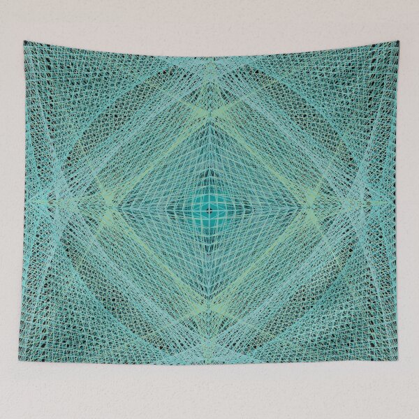 Item preview, Rectangular Pattern #4 Morph C [17345-Cyans-BB] designed and sold by LottMultimedia.