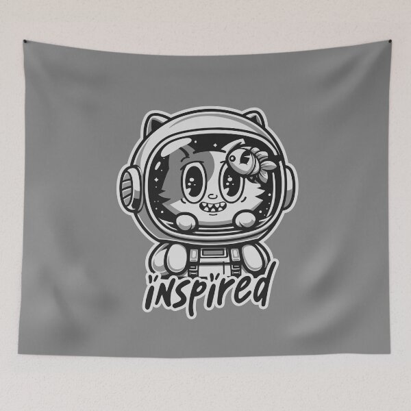 Item preview, Astronaut Cat: Inspired designed and sold by akaajoficial.