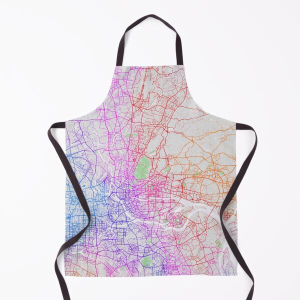 Item preview, Guangzhou City Map of Guangdong, China - Colorful designed and sold by deMAP.