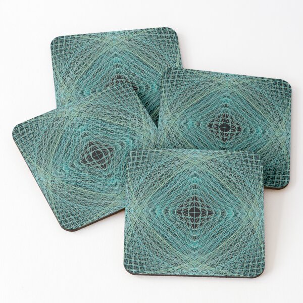 Item preview, Rectangular Pattern #4 Morph C [14678-Cyans-BB] designed and sold by LottMultimedia.