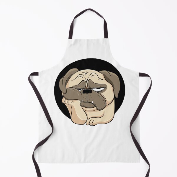 Item preview, bored pug designed and sold by KrustyKrafty.