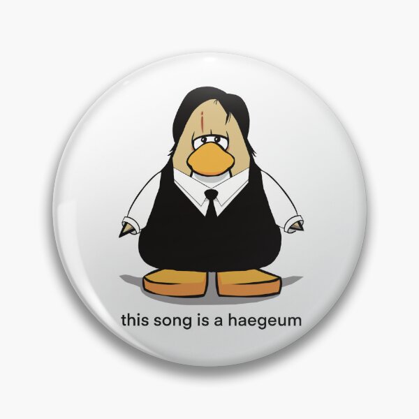 Item preview, haegeum - hand drawn penguin k-pop sticker icon min yoongi designed and sold by wiwwian.