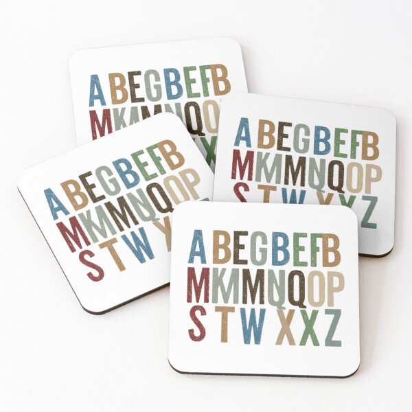 Item preview, Alphabet designed and sold by M Khan.