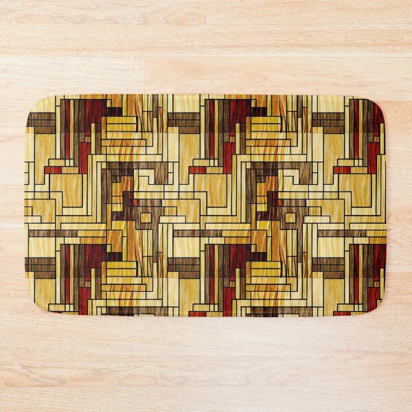 Item preview, Geometric Gold: Abstract Art Deco Fusion designed and sold by Varadar.