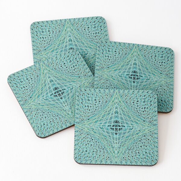 Item preview, Rectangular Pattern #4 Morph C [16574-Cyans-BB] designed and sold by LottMultimedia.