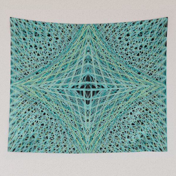 Item preview, Rectangular Pattern #4 Morph C [16574-Cyans-BB] designed and sold by LottMultimedia.
