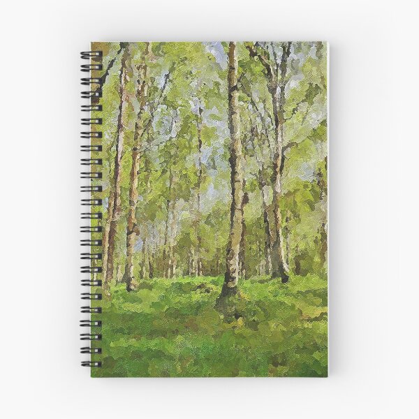 Item preview, Birch forest designed and sold by Rosaliartbook.