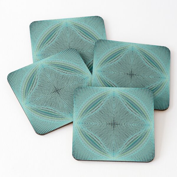Item preview, Rectangular Pattern #4 Morph C [12345-Cyans-BB] designed and sold by LottMultimedia.