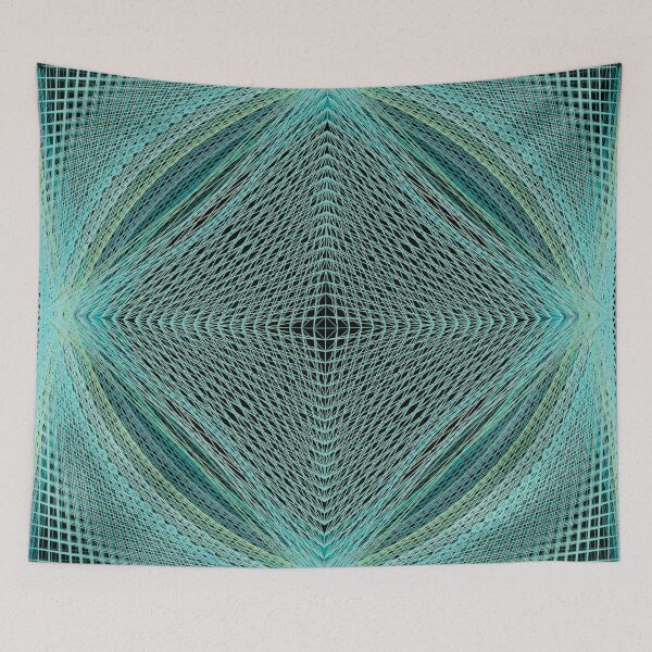 Item preview, Rectangular Pattern #4 Morph C [12345-Cyans-BB] designed and sold by LottMultimedia.