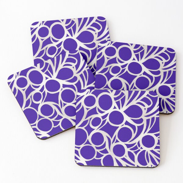 Item preview, Royal Cobalt: Intricate Circle Weave designed and sold by Varadar.