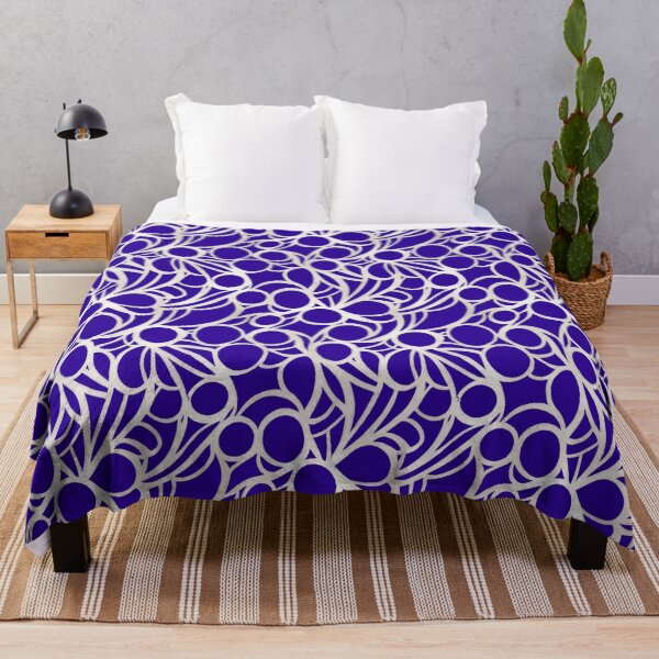 Item preview, Royal Cobalt: Intricate Circle Weave designed and sold by Varadar.