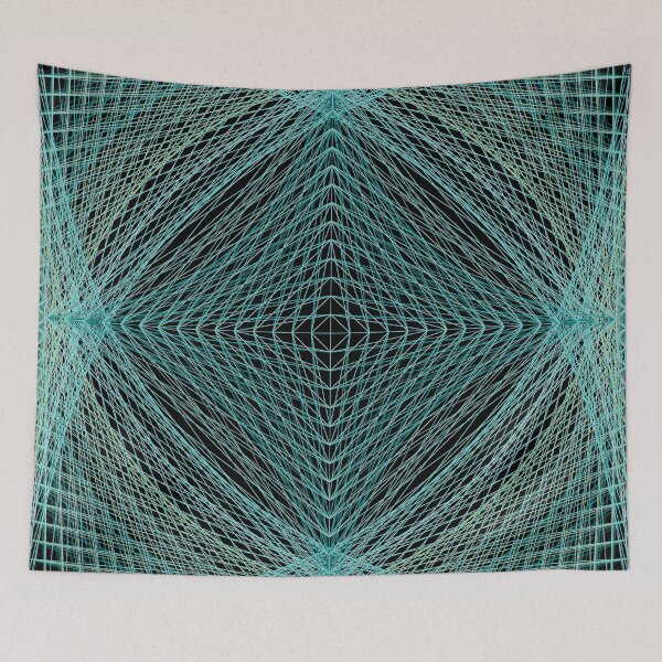 Item preview, Rectangular Pattern #4 Morph C [13396-Cyans-BB] designed and sold by LottMultimedia.