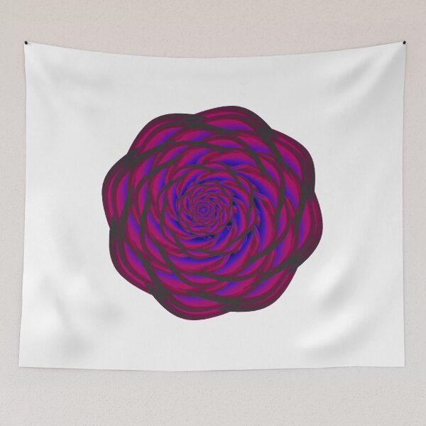 Item preview, Hand-drawn Pink and Blue Rose designed and sold by Victoria Rose.
