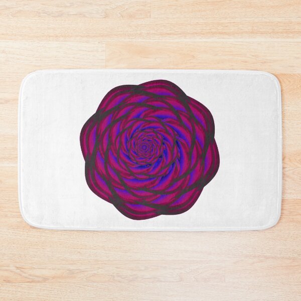 Item preview, Hand-drawn Pink and Blue Rose designed and sold by Victoria Rose.