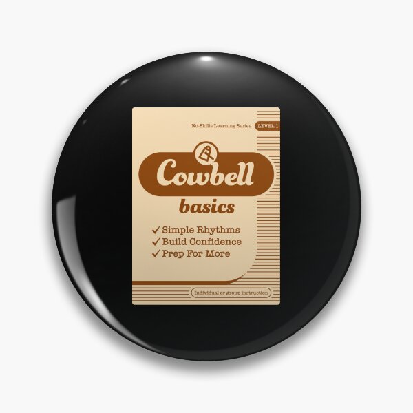 Item preview, Cowbell basics booklet design designed and sold by WhackoDesigns.