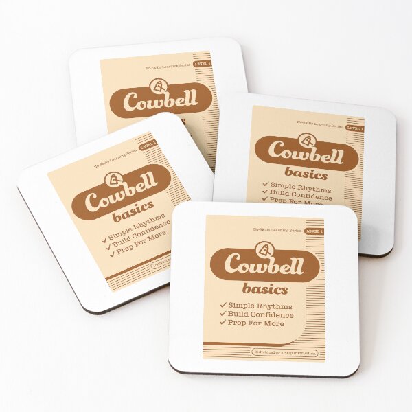 Item preview, Cowbell basics booklet design designed and sold by WhackoDesigns.