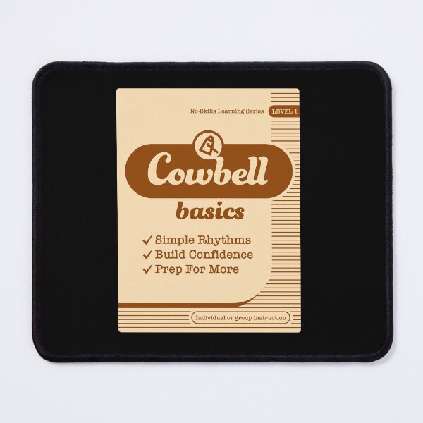 Item preview, Cowbell basics booklet design designed and sold by WhackoDesigns.