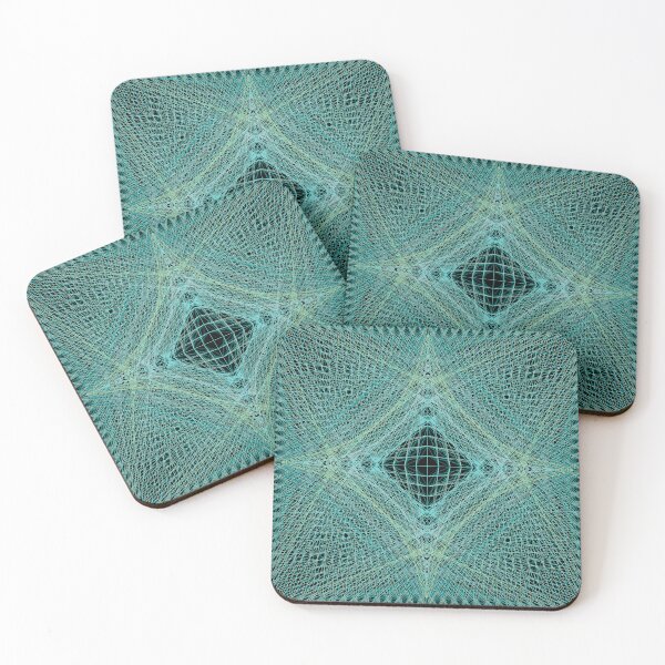 Item preview, Rectangular Pattern #4 Morph C [13696-Cyans-BB] designed and sold by LottMultimedia.