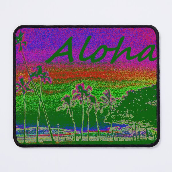 Item preview, Queen Kapiolani Park Aloha designed and sold by R-F-B.