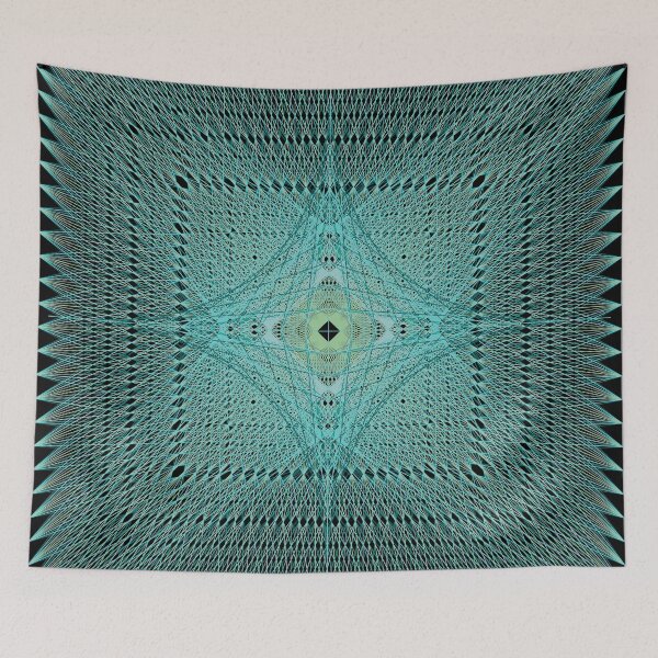 Item preview, Rectangular Pattern #4 Morph C [13996-Cyans-BB] designed and sold by LottMultimedia.