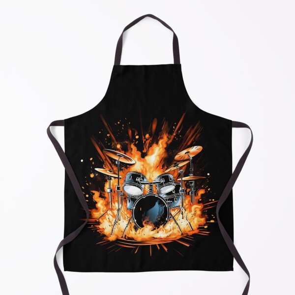 Item preview, Beat Blaze: Drumset in the Flames designed and sold by Melodic-Designs.