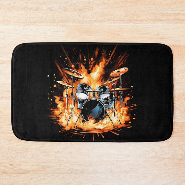 Item preview, Beat Blaze: Drumset in the Flames designed and sold by Melodic-Designs.