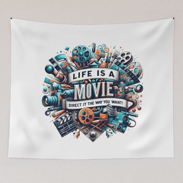 Item preview, Life Is A Movie designed and sold by DJALCHEMY.
