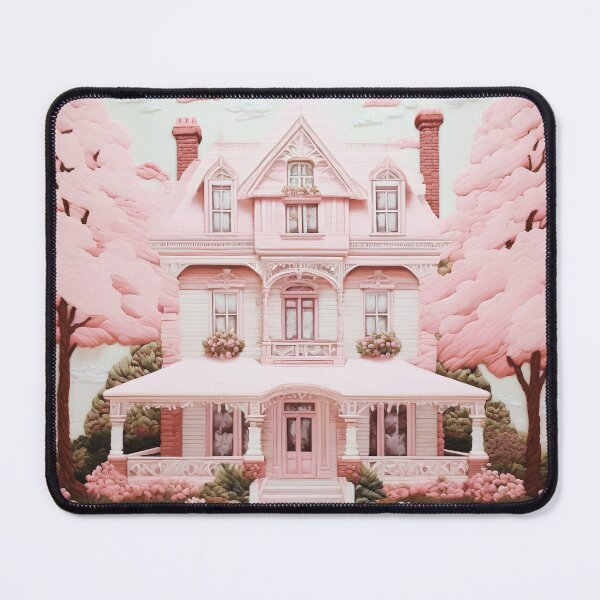 Item preview, Shabby Chic Pink Victorian House designed and sold by SloganExpress.