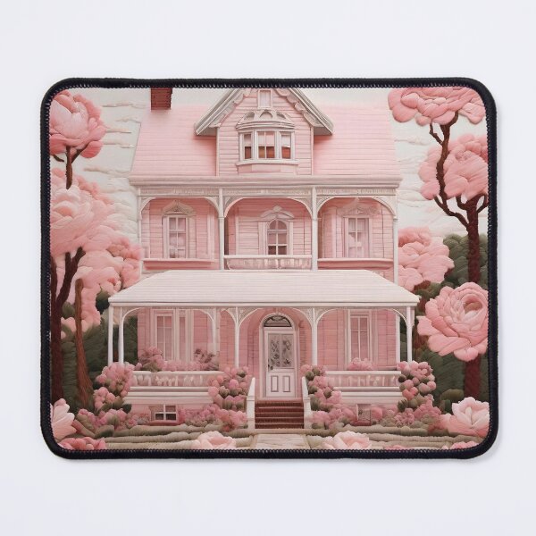 Item preview, Shabby Chic Pink Victorian House designed and sold by SloganExpress.