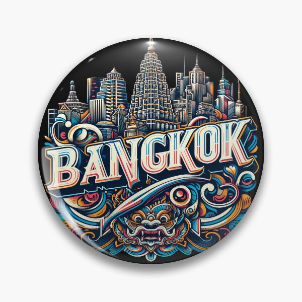 Item preview, bangkok bangkok Street Art Style designed and sold by HAEWYY.
