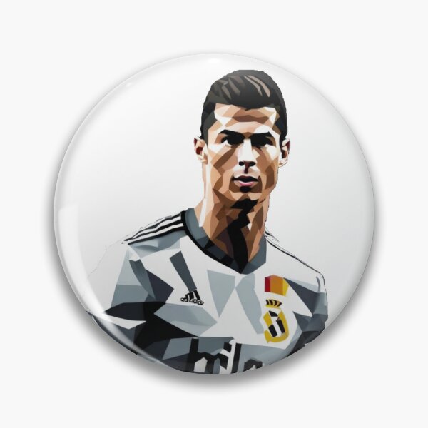 Item preview, Cristiano Ronaldo CR7 Pixel Artwork Sticker Gift designed and sold by The-GOAT-Store.
