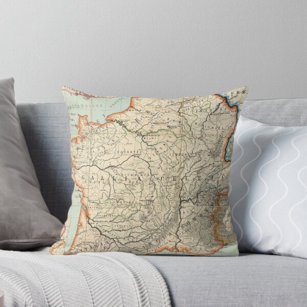 Item preview, Vintage Map of France (1887) designed and sold by BravuraMedia.
