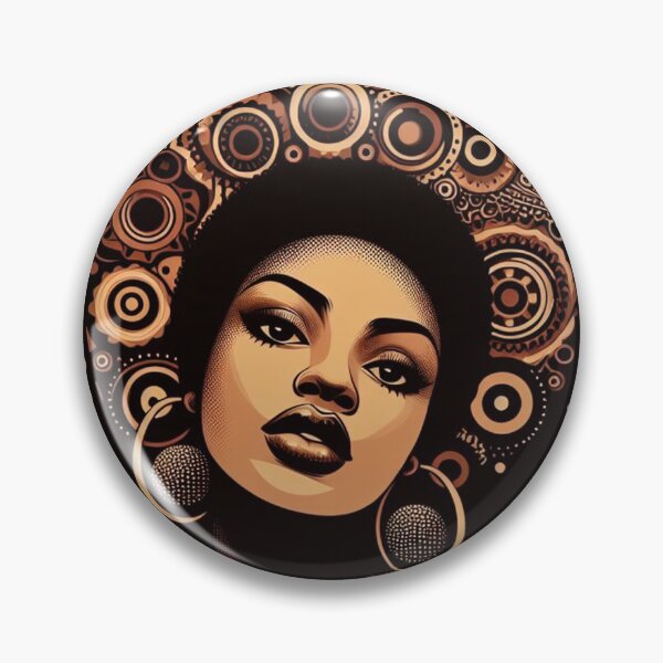 Item preview, Estampa Afro de Mulher Africana designed and sold by Priscilla Souza de Alcantara.