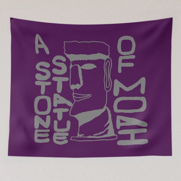Item preview, a stone statue of moai designed and sold by zzzozzo.