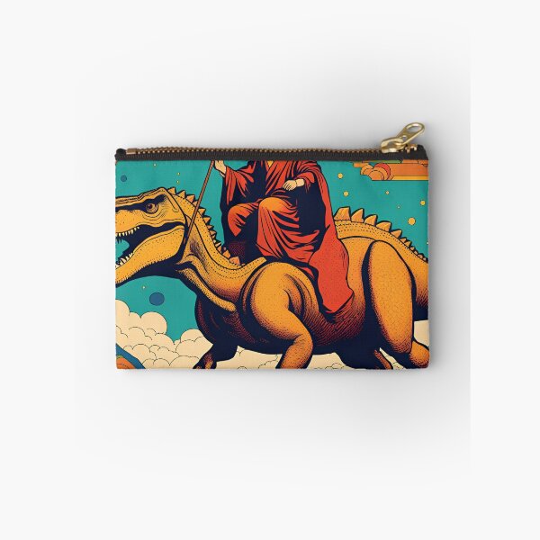 Item preview, Jesus Riding a Dinosaur designed and sold by FunWithViolet.