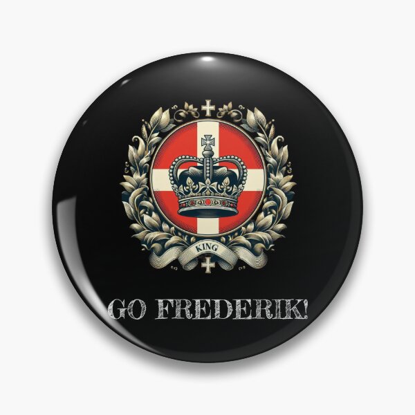 Item preview, Go King Frederik of Denmark designed and sold by HeadTurningArt.
