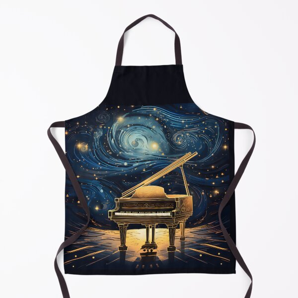 Item preview, Cosmic Keys: Piano Illustration designed and sold by Melodic-Designs.