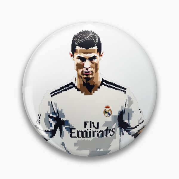 Artikelvorschau, Cristiano Ronaldo CR7 Game Time Pixel Artwork Futbol Soccer entworfen und verkauft von The-GOAT-Store.