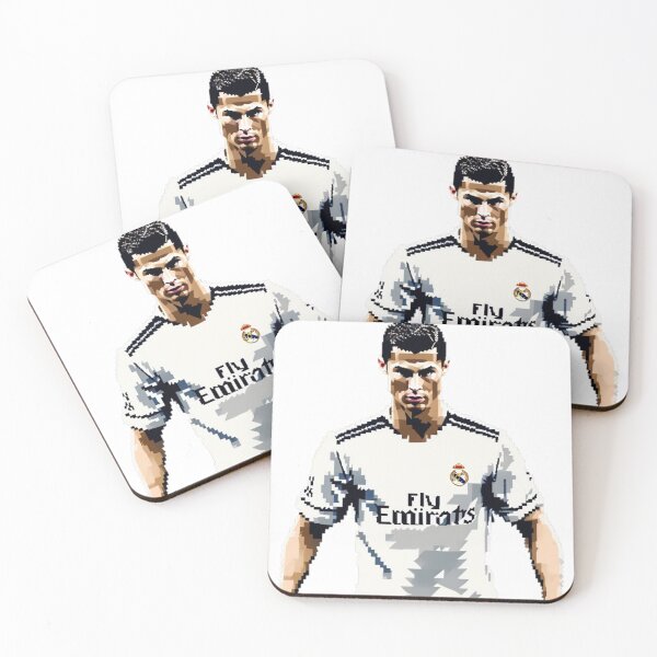 Item preview, Cristiano Ronaldo CR7 Game Time Pixel Artwork Futbol Soccer designed and sold by The-GOAT-Store.