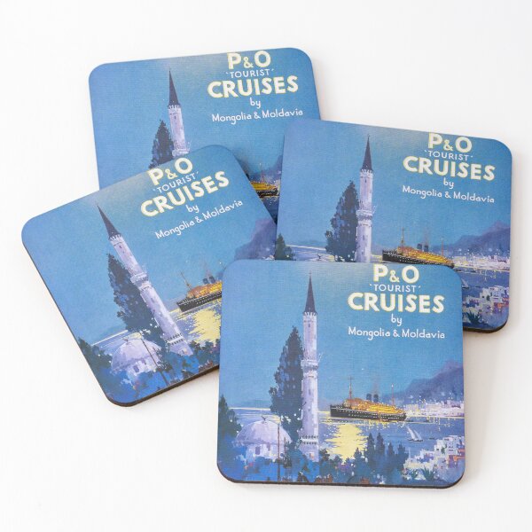 Item preview, P & O Cruises - Mongolia & Moldavia designed and sold by niki2028.