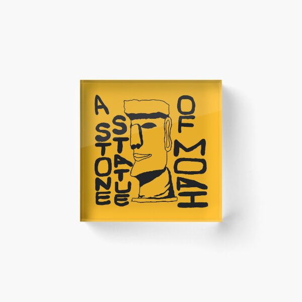 Item preview, a stone statue of moai designed and sold by zzzozzo.