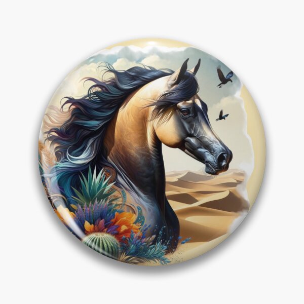 Item preview, Buckskin Arabian Horse designed and sold by critterpatchusa.