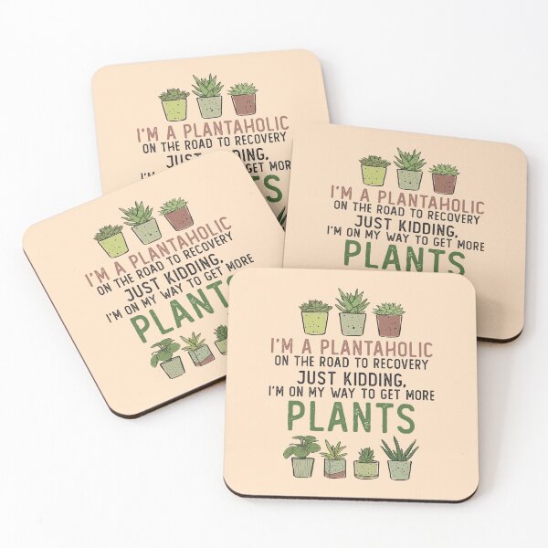 Item preview, I'm a Plantaholic - Plant Lover designed and sold by LazyCaat.