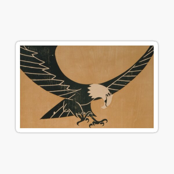 Item preview, Vintage Illustration of a Bald Eagle (1917) designed and sold by BravuraMedia.