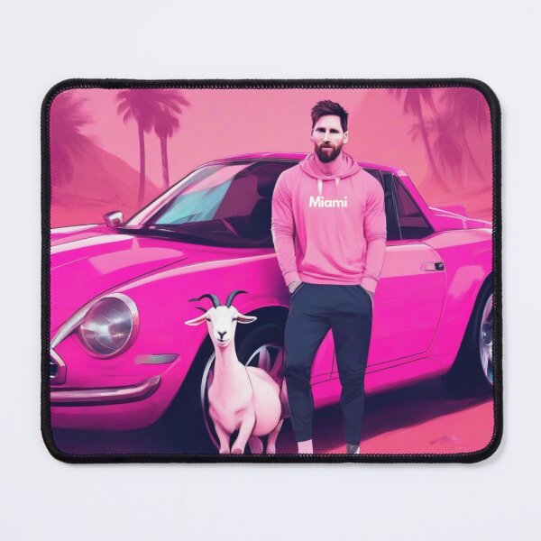 Item preview, Messi Welcome To Miami Goat Art Gift designed and sold by The-GOAT-Store.