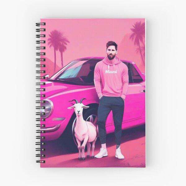 Item preview, Messi Welcome To Miami Goat Art Gift designed and sold by The-GOAT-Store.
