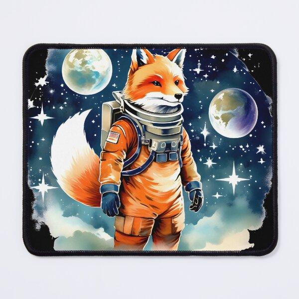 Item preview, Intergalactic Fox: Celestial Explorer designed and sold by WarpWorks.