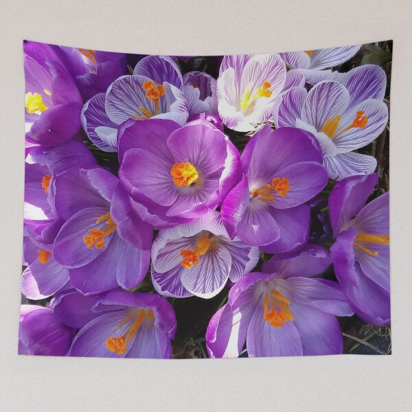 Item preview,  flowering crocuses designed and sold by AidaArt.